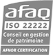 Logo afaq ISO 22222